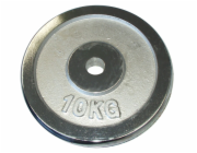 Chromový kotouč (závaží) na činky 10kg - 28mm