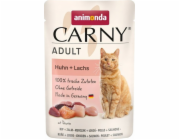 ANIMONDA Carny Adult Chicken and salmon - mokré krmivo pro kočky - 85g