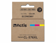 Actis KC-576 inkoustová náplň 1 kusů Kompatibilní Standardní výtěžnost Modrá, Červená, Žlutá