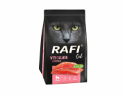 RAFI Cat Sterilised with salmon - suché krmivo pro kočky - 1,5kg