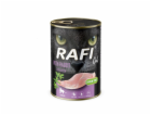 RAFI Cat Adult with rabbit - mokré krmivo pro kočky - 400g