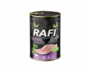 RAFI Cat Adult with rabbit - mokré krmivo pro kočky - 400g