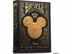 Bicycle Černo-zlaté karty Mickeyho