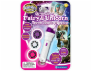 MG DYSTRYBUCJA Brainstorm Baterka a projektor - Víla a jednorožec