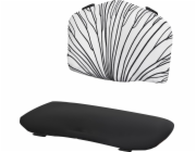 Kinderkraft Polštář na židli ENOCK, černý a bílý