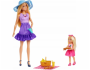 Mattel Barbie Family & Friends Panenka Sestry na pikniku (JBF43)