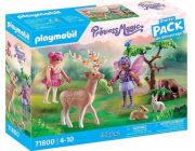 Playmobil Sada figurek princezny Magické 71800 Víly s lesními zvířátky