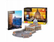 Cubicfun KOSTKOVÉ ZÁBAVNÉ 3D PUZZLE NATIONAL GEOGRAPHIC ST. BAZILIKA PETRA