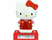 Kids Euroswan 3D lampa s budíkem Hello Kitty