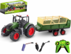 Madej R/C traktor s přívěsem a USB nabíjením