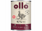 OLLO Pure Duck with apple - wet dog food - 850g