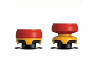 Kontrolfreek Call of Duty Deadshot Edition Performance Thumbsticks made for PS4, PS5, red