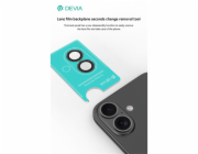 Devia Peak Series Lens Protector pro iPhone 16/16 Plus - Blue