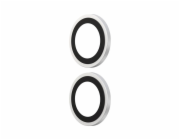 Devia Peak Series Lens Protector pro iPhone 16/16 Plus - Silver