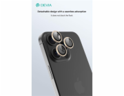 Devia Peak Series Lens Protector pro iPhone 16 Pro/16 Pro Max - Dark Black