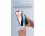 Deví ochranné sklo Van Series Anti-Static pro iPhone 16 Pro Max - Black Frame