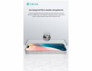 Deví ochranné sklo Van Series Anti-Static pro iPhone 16/15 - Black Frame