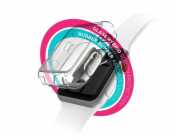 Raptic ochranné sklo 360x Bumper Case pro Apple Watch 41mm 7/8/9 - Clear