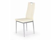 JÍDELNÍ ŽIDLE K202 BÉŽOVÁ 59X44X97