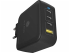 ICY BOX 4portová GaN Plug-in nabíječka IB-PS104-PD, USB-A...