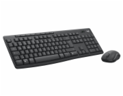 Logitech 920-012065 klávesnice Obsahuje myš Kancelář Bluetooth QWERTZ Německý Grafit