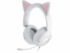 Razer Kraken Kitty V3 X White (weiß/rosa, 3,5-mm-Klinkens...
