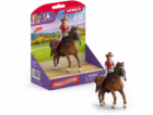 Schleich Horse Club Hannah & Cayenne, figurka na hraní