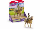 Schleich Horse Club Sarah & Mystery, figurka na hraní
