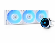 Chieftec CLC-360-RGB-W Chladicí systém pro počítač Počítačová skříň Kapalinový chladič typu vše v jednom 12 cm Bílá