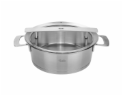 Fissler Phi Collection Braten- topf mit Glasdeckel 24 cm, 3,9L