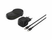 Belkin UltraCharge 25W Qi2 magn. 2-in-1 Lad.klappb.sw. WIZ039kqBK
