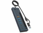 ICY BOX IB-HUB1743-CPD 9-in1 HUB mit PD und USB-C/USB-A