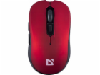 MYŠ DEFENDER GASSA MM-105 RF SILENT ČERVENÁ