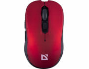MYŠ DEFENDER GASSA MM-105 RF SILENT ČERVENÁ