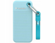 VERBATIM externí SSD 2TB Pocket SSD, USB-C, Modrá