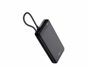 TRUST Powerbanka Fiera, 20000 mAh, S kabelem, 2x USB-C, černá