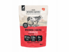 WIEJSKA ZAGRODA Beef with duck - vlhké krmivo pro psy - 500g