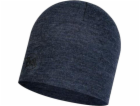 BUFF MERINO MIDWEIGHT BEANIE  MELANGE NIGHT BLUE