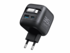 Havit UC250 A-EU - Cestovní nabíječka GaN s výsuvným kabe...