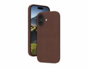 dbramante1928 Roskilde - Zadní kryt pro mobilní telefon - kompatibilita s MagSafe - kůže full-grain - dark tan - pro Apple iPhone 17