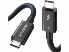 BlitzWolf BW-HDC8 240W kabel USB-C na USB-C, 0,.5m (černý)