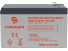 Baterie Conexpro AGM-12-12-DP VRLA AGM 12V/12Ah, F2, Deep...