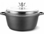 Maestro MR-4616C Hrnec s poklicí 16 cm 1 l Černý