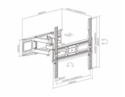 Televizní držák Fiber Mounts FM79
