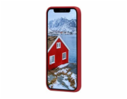 dbramante1928 Greenland - Zadní kryt pro mobilní telefon - připevňovací - 100% recyklovaný plast - cukrová jablková červeň - pro Apple iPhone 12 mini