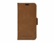 dbramante1928 Copenhagen Slim - Pouzdro s klopou pro mobilní telefon - kůže full-grain - bronz - 5.4" - pro Apple iPhone 12 mini