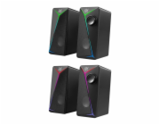 PC Speakers 2.0 DEFENDER J5 2.0 6W LED USB black