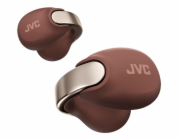 JVC HA-NP1TTU - otevřené sluchátka TWS typu Earcuff, vínová