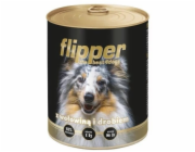 DOLINA NOTECI Flipper with beef and poultry - vlhké krmivo pro psy - 400g