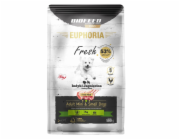 EUPHORIA Fresh Adult Turkey with lamb XS/S - suché krmivo pro psy - 500g